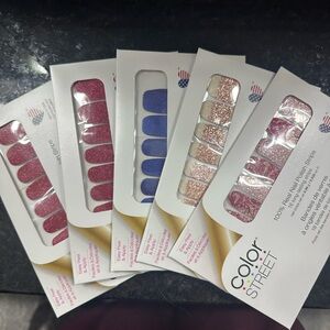 Color Street Glitter Nail Strips